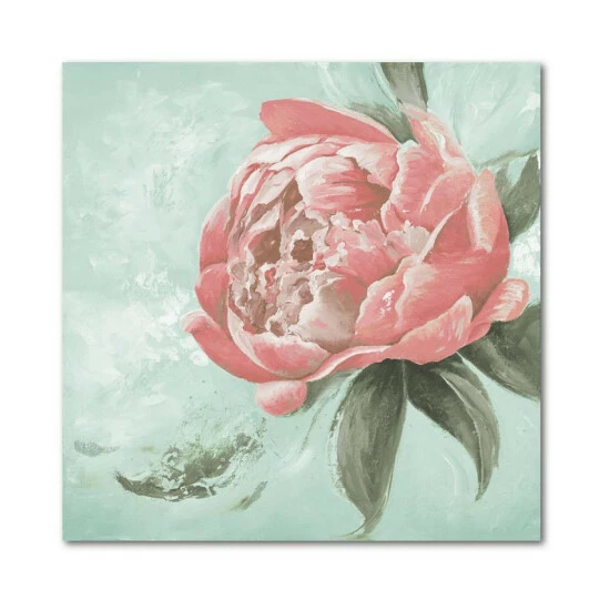 Budget 🛒 Courtside Market Peonies II 20 X 20 Gallery-Wrapped Canvas Wall Art Multi 😀