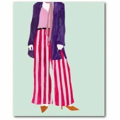 Best Sale 👍 Courtside Market Fashion II 16 X 20 Gallery-Wrapped Canvas Wall Art Multi 👍