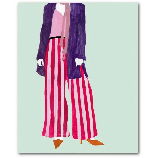 Best Sale π Courtside Market Fashion II 16 X 20 Gallery-Wrapped Canvas Wall Art Multi π