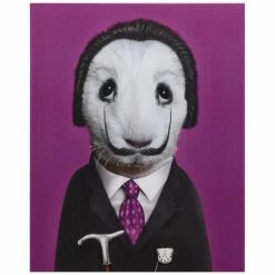 Deals ✔️ Empire Art Direct Pets Rock 'Surreal' Graphic Art On Wrapped Canvas Wall Art - 20'' X 16'' Multi 😀