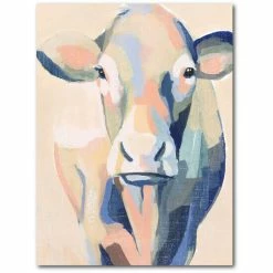 Promo 🎁 Courtside Market Hertford Holstein II 30 X 40 Gallery-Wrapped Canvas Wall Art Multi 😍