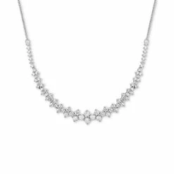 Brand new ⌛ Wrapped In Love Diamond Collar Necklace (1-1/2 Ct. T.w.) In 14k White Gold, 16 + 2 Extender, Created For Macy's 🤩