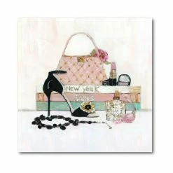New 👏 Courtside Market Fashionista I 16 X 16 Gallery-Wrapped Canvas Wall Art Multi 👍