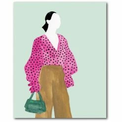 Discount ✨ Courtside Market Fashion I 16 X 20 Gallery-Wrapped Canvas Wall Art Multi 😍