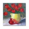 Brand new ✨ Courtside Market Tulips II 16 X 16 Gallery-Wrapped Canvas Wall Art Multi 🎉