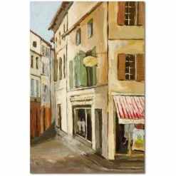 Top 10 👏 Courtside Market Street In Neuilly I 12 X 18 Gallery-Wrapped Canvas Wall Art Multi ⭐