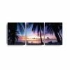 Flash Sale 👏 Ready2HangArt Mex Sunset 3 Piece Wrapped Canvas Coastal Wall Art Set, 20 X 48 Multi 🛒