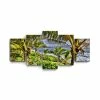 Discount 🎉 Ready2HangArt Overhang 5 Piece Wrapped Canvas Coastal Wall Art Set, 30 X 60 Multi 🌟