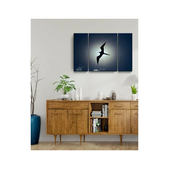 Cheap ✔️ Ready2HangArt Frigatebird 3 Piece Wrapped Canvas Wildlife Wall Art Set, 32 X 48 Multi 🔥 - Image 3