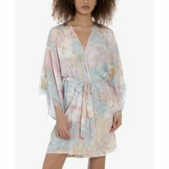 Promo 🧨 Midnight Bakery 👩 Women's Nikki Sunrise Floral Wrapper Cream ⌛