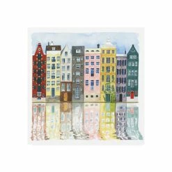 Brand new ✔️ Trademark Global Grace Popp Neighborhood II Canvas Art - 15.5 X 21 Multi 🎁