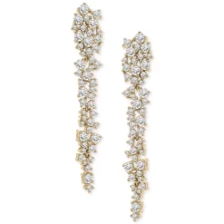 Best Sale 🤩 Wrapped Diamond Pavé Lariat Necklace (1/5 Ct. T.w.) In 10k Gold, Created For Macy's Yellow Gold 🔔