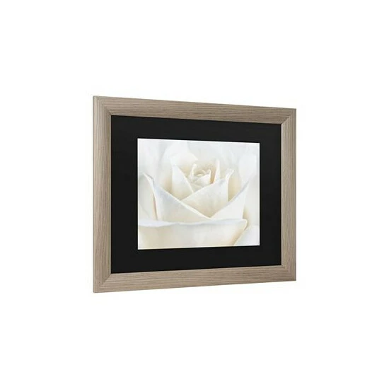 Promo 🧨 Trademark Global Cora Niele Pure White Rose Matted Framed Art - 27 X 33 Multi ⭐ - Image 2