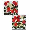 Coupon 😍 Ready2HangArt 'Meadow I/II' 2 Piece Floral Canvas Wall Art Set, 20x20 Multi 🎉