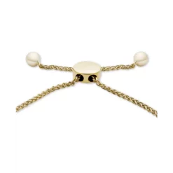 Promo 🔥 Wrapped Diamond White Enamel Pendant Necklace (1/6 Ct. T.w.) In 10k Yellow Gold (Also Available In Black Enamel) 🔔