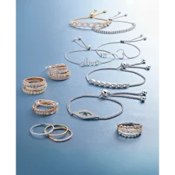 Cheap 👏 Wrapped Diamond V-Shaped Ring In 10k White Gold (1/6 Ct. T.w.), Created For Macy's ⭐