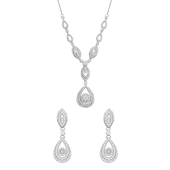 Cheap ๐คฉ Wrapped In Love Diamond Dangling Drop Earrings In 14k White Gold Or 14k Yellow Gold (1 Ct. T.w.), Created For Macy's ๐ - Image 4