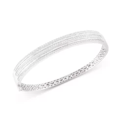 Wholesale 🔥 Wrapped Diamond Bypass Hoop Earrings (1/6 Ct. T.w.) In 14k Gold, Created For Macy's Yellow Gold ✔️