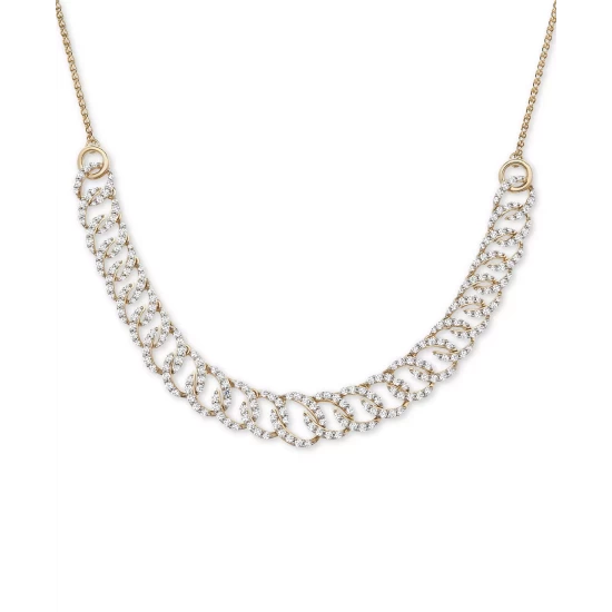 Flash Sale ๐ Wrapped In Love Diamond Oval-Link 20-24 Statement Necklace (2 Ct. T.w.) In 14k Gold, Created For Macy's Yellow Gold โญ - Image 2