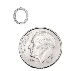 Hot Sale 🔔 Wrapped In Love Diamond Curved Hoop Earrings (1 1/2 Ct. T.w.) In Sterling Silver, Created For Macy's 😉