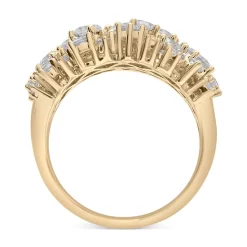 Budget 🛒 Wrapped Diamond Butterfly Double Finger Ring (1/2 Ct. T.w.) In 10k White Or Yellow Gold, Created For Macy's 🎉