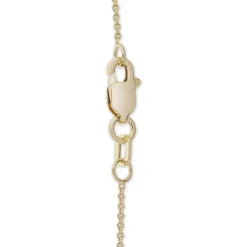 Best deal 😍 Wrapped Diamond Cluster Bolo Bracelet (1/6 Ct. T.w.) In 14k Gold-Plated Sterling Silver, Created For Macy's 🔥