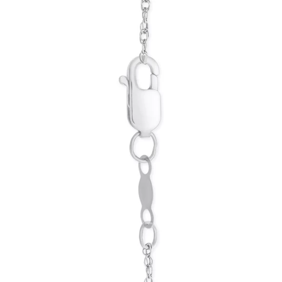 Hot Sale ๐คฉ Wrapped Diamond Scattered Cluster Flex Cuff Bangle Bracelet (1/3 Ct. T.w.) In Sterling Silver, Created For Macy's ๐ - Image 2