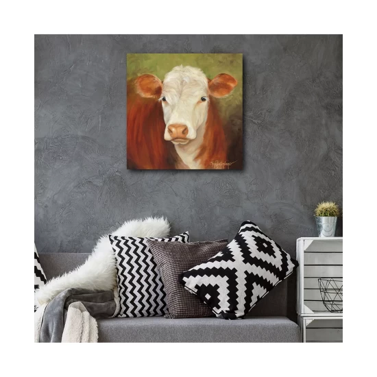 Deals ⭐ Courtside Market Solphie 30 X 30 Gallery-Wrapped Canvas Wall Art Multi 🔔 - Image 3