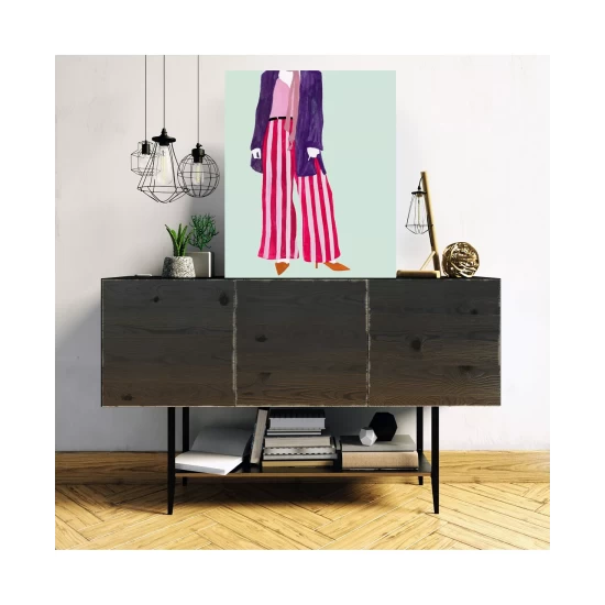 Best Sale π Courtside Market Fashion II 16 X 20 Gallery-Wrapped Canvas Wall Art Multi π - Image 3