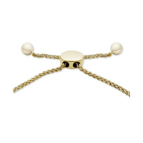 Buy ๐ Wrapped Diamond Triple Ring Bolo Bracelet (1/10 Ct. T.w.) In 14k Gold, Created For Macy's Yellow Gold ๐ฏ - Image 5