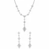 Best deal 🔥 Wrapped In Love 2-Pc. Set Diamond Starburst Lariat Necklace & Matching Drop Earrings (1 Ct. T.w.) In 14k White Gold Or 14k Yellow Gold, Created For Macy's 😉