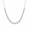 Discount ❤️ Wrapped In Love Diamond Multi-Cluster Necklace (2 Ct. T.w.) In 14k White Gold, 16 + 2 Extender, Created For Macy's 🥰