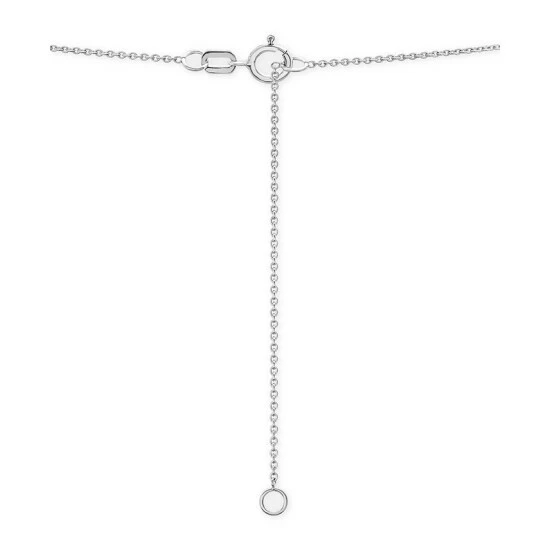 Buy 😉 Wrapped In Love Diamond Cluster 18 Pendant Necklace (1 Ct. T.w.) In 14k White Gold, Created For Macy's 🤩 - Image 4