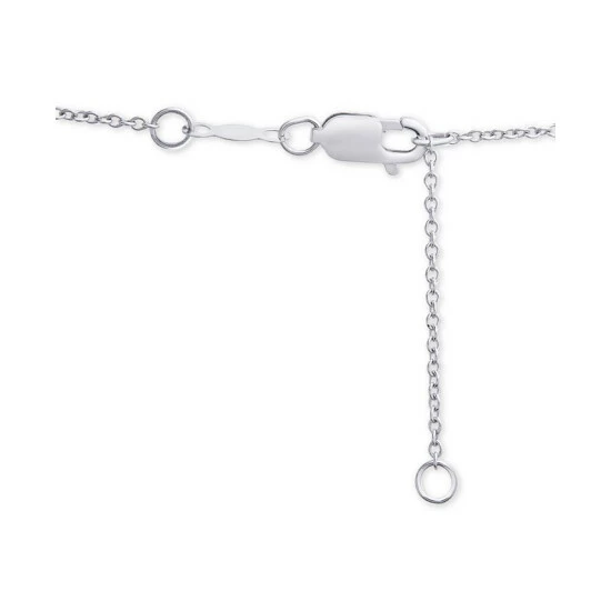 Best reviews of ✔️ Wrapped In Love Diamond Multi-Row Crossover 20 Pendant Necklace (1 Ct. T.w.) In Sterling Silver, Created For Macy's 🤩 - Image 4