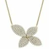 Coupon 💯 Wrapped In Love Diamond Flower Pendant Necklace (1 Ct. T.w.) In 14k Gold, Created For Macy's Yellow Gold 🎁