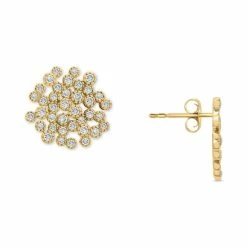 Best reviews of 😉 Wrapped In Love Diamond Scattered Cluster Stud Earrings (1 Ct. T.w.) In 14k Gold, Created For Macy's Yellow Gold 👍