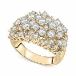 Top 10 ⌛ Wrapped In Love Diamond Scatter Cluster Ring (2 Ct. T.w.) In 14k Gold, Created For Macy's Yellow Gold 👏