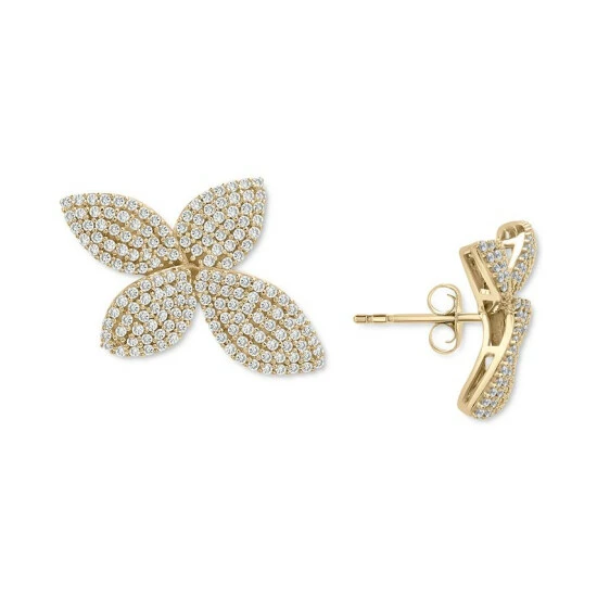 Best reviews of โญ Wrapped In Love Diamond Flower Stud Earrings (1 Ct. T.w.) In 14k Gold, Created For Macy's Yellow Gold ๐
