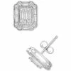 Best reviews of 🤩 Wrapped In Love Diamond Baguette Cluster Stud Earrings (1 Ct. T.w.) In 14k White Gold Or 14k Yellow Gold, Created For Macy's 👏