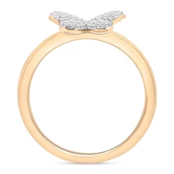 Brand new 🔔 Wrapped Diamond Horizontal Bar Cluster Necklace (1/4 Ct. T.w.) In 10k White Gold Or 10k Gold, Created For Macy's 🎉