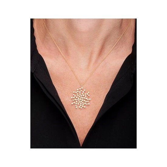 Best Pirce โญ Wrapped In Love Diamond Scattered Bezel Pendant Necklace (1 Ct. T.w.) In 14k Gold, 16 + 4 Extender, Created For Macy's Yellow Gold ๐ - Image 2